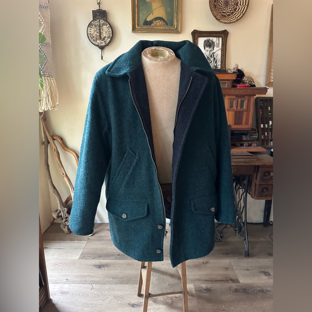 Vintage 90’s Eddie Bauer Wool Coat